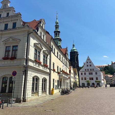 Goldigeferienwohnung "Am Markt" In Pirna Buitenkant foto