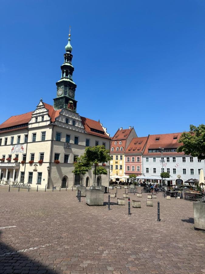 Goldigeferienwohnung "Am Markt" In Pirna Buitenkant foto