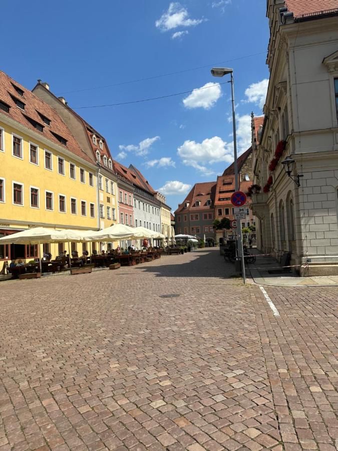 Goldigeferienwohnung "Am Markt" In Pirna Buitenkant foto
