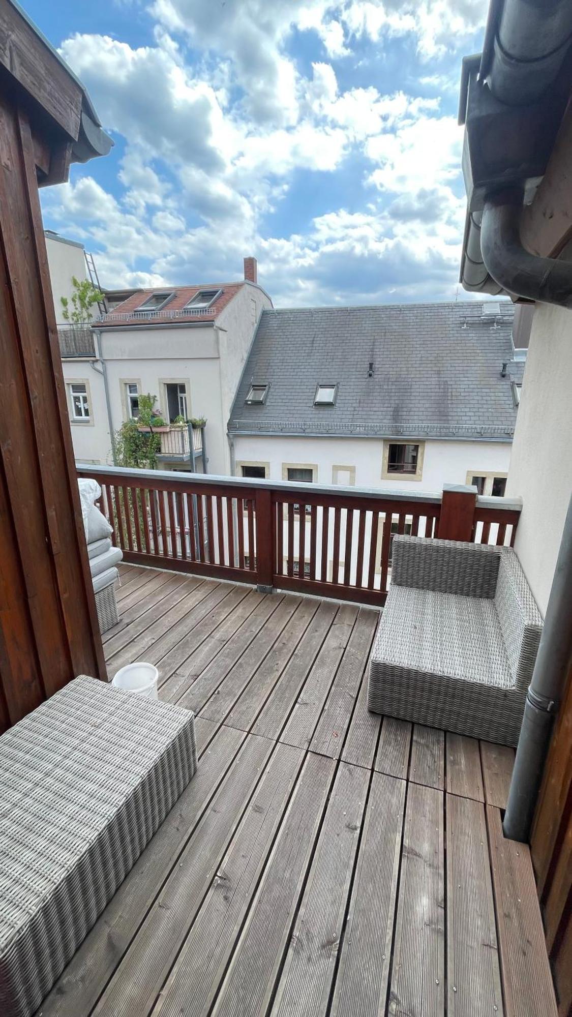 Goldigeferienwohnung "Am Markt" In Pirna Buitenkant foto