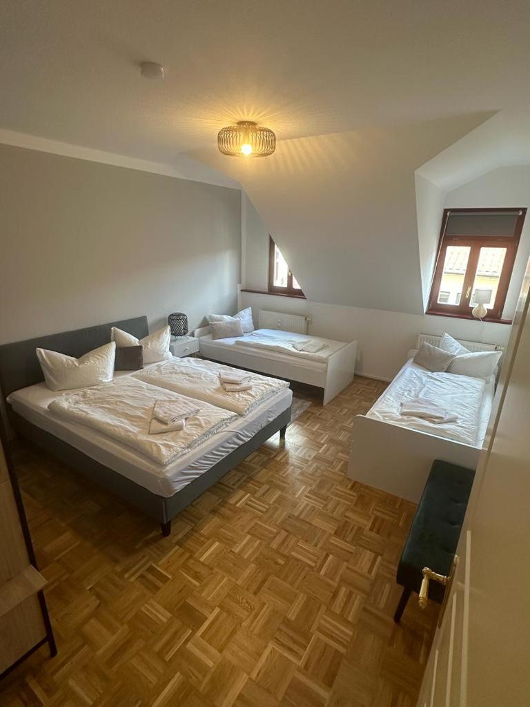Goldigeferienwohnung "Am Markt" In Pirna Buitenkant foto